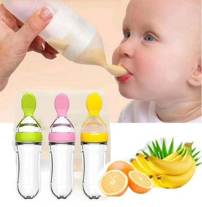 ⏰Offerta imperdibile - Sconto del 49% 👼Biberon con cucchiaio comprimibile per neonati (3 pezzi)