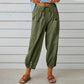 💓SCONTO DEL 55%!💞 Pantaloni da donna a gamba larga e dritta – Cotone e lino traspiranti, vestibilità aderente e tasche pratiche 👖