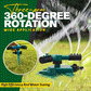 Irrigatore da giardino girevole a 360 gradi