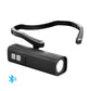 Torcia frontale a LED con sensore di movimento montata sull'orecchio