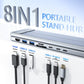 Docking station USB-C con supporto per laptop con HDMI 4K