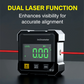 💥Acquista 2 e ottieni il 18% di sconto💥 Goniometro digitale magnetico a 4 lati con laser