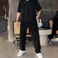 Set uomo con maglietta a maniche corte e pantaloni ampi