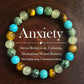 Bracciale con perline di pietra naturale – Design con sfumature di colore ed energia