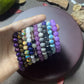 Bracciale con perline di pietra naturale – Design con sfumature di colore ed energia