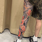 ✨Nuovo design 2026: stile ukiyo-e😎Gambale elasticizzato con stampa tatuaggio