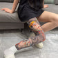 ✨Nuovo design 2026: stile ukiyo-e😎Gambale elasticizzato con stampa tatuaggio