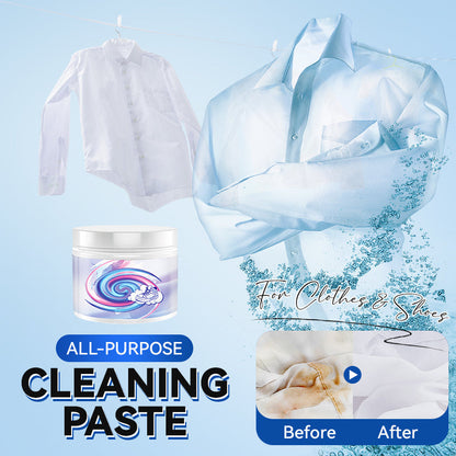 🎁 Compra 2, ricevi 1 GRATIS! 🎁 👕👟 Pasta detergente multiuso per vestiti e scarpe – Efficace e facile da usare ✨