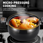 Pentola a Zuppa Smaltata a Micro-Pressione ad Alta Capacità