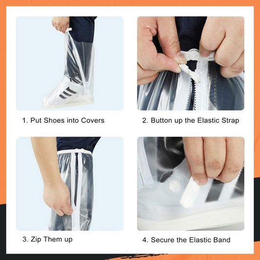 🔥🔥💖Long, all-round waterproof boot cover
