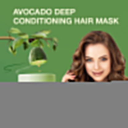 Maschera per capelli nutriente all'avocado