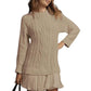 💗Vendite calde 2025💗Abito mini da donna in maglia a trecce