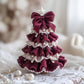 🎉 Saldi natalizi posticipati -50% DI SCONTO 🎄 Kit fai da te per albero di Natale all'uncinetto – ✨ Set di decorazioni natalizie fatte a mano