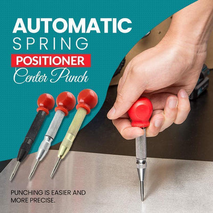 😎 50% DI SCONTO! ⚡ Punzone automatico - Marcatura di precisione su metallo/legno, con molla e forza regolabile 🛠️📏