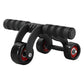 Ab Roller a tre ruote con ginocchiere