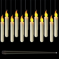 Candele LED galleggianti con telecomando e bacchetta magica di Halloween
