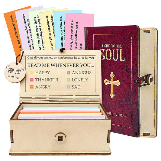 Scatola dei versetti della Bibbia sulla fede