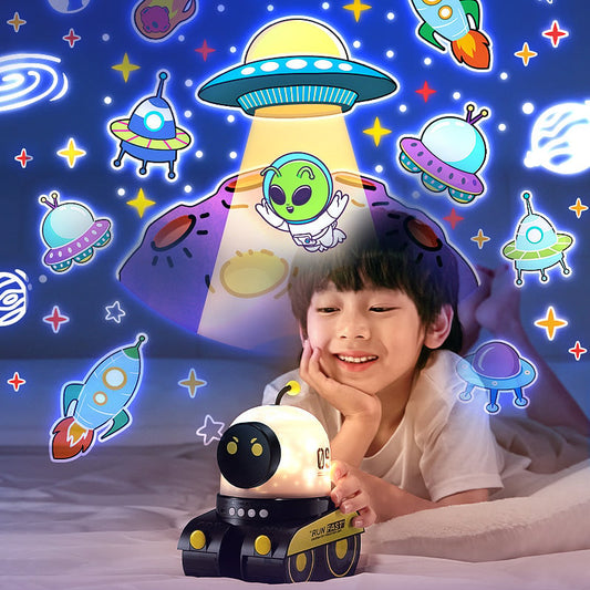 💝Miglior regalo💝Lampada di proiezione a stella robot