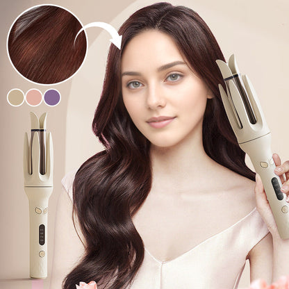 💇‍♀️ 60% DI SCONTO! 🎉 Arricciacapelli Automatico – 4 Livelli di Temperatura, Effetto Naturale & Riscaldamento Rapido ⚡📦