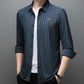 Camicia classica a righe da uomo