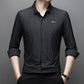 Camicia classica a righe da uomo