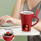 Tazza per fonduta di cioccolato in ceramic