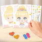 Set di giochi per vestire e truccare le principesse