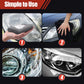 🚗 Ripristina la brillantezza dei tuoi fari e proteggili – Spray 2 in 1 per il ripristino dei fari dell'auto – Pagamento alla consegna ✨