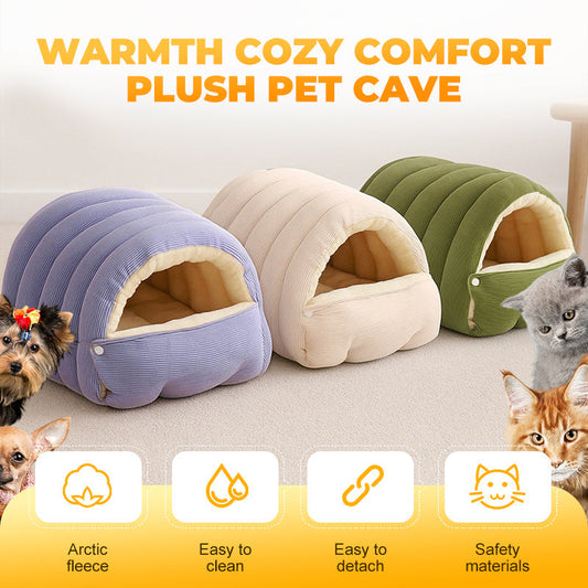 Calore, comfort e peluche per la cuccia degli animali domestici