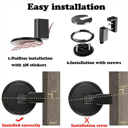 🔥 ULTIMO GIORNO DI PROMOZIONE - 50% DI SCONTO 🔥 Fermaporta meccanico da pavimento con adesivo 3M gratuito