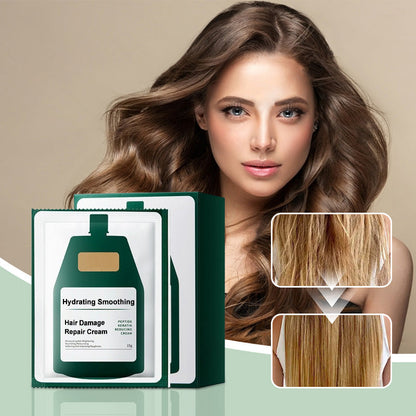 ✨Crema idratante levigante riparatrice per capelli danneggiati