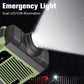 Radio di emergenza a manovella solare con torcia a LED