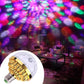 🎅Offerte di Capodanno🎄Luce a sfera da discoteca rotante colorata