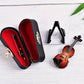 ✨🎅 Offerte di Natale Last Minute 🎻⏰ Mini violino modello ornamento - regalo di laurea