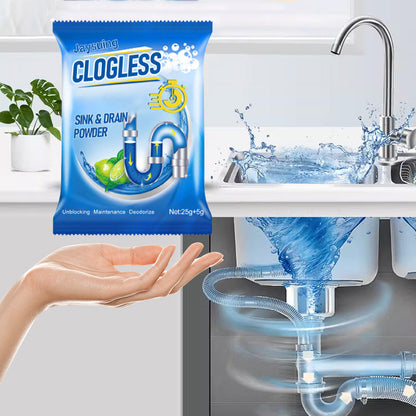 Regalo pratico - Polvere detergente per sturare gli scarichi della cucina