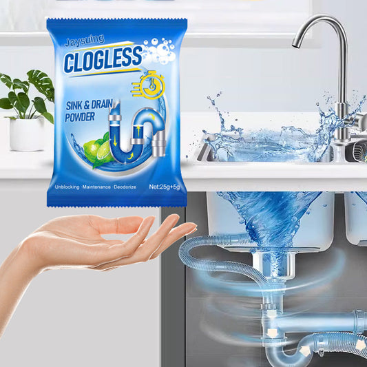 Regalo pratico - Polvere detergente per sturare gli scarichi della cucina