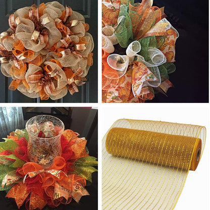 Nastro a rete per decorazioni natalizie e per le feste