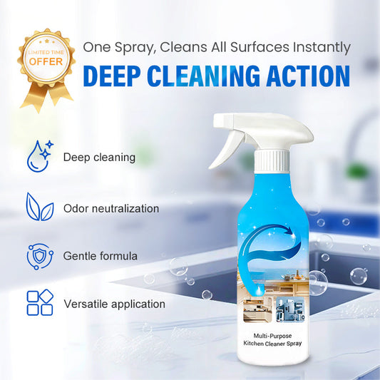 🥳OFFERTA SPECIALE 2026🥳💞OLTRE 50.000 ESEMPLARI VENDUTI!🧼🌿 Grasso ostinato? Sparisce in pochi secondi! Potente spray multiuso per la cucina. ✨🍳