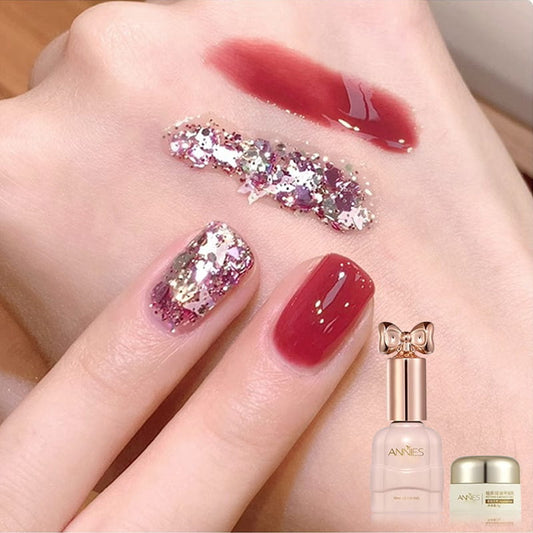 Set di smalti bicolore Fashion Glitter