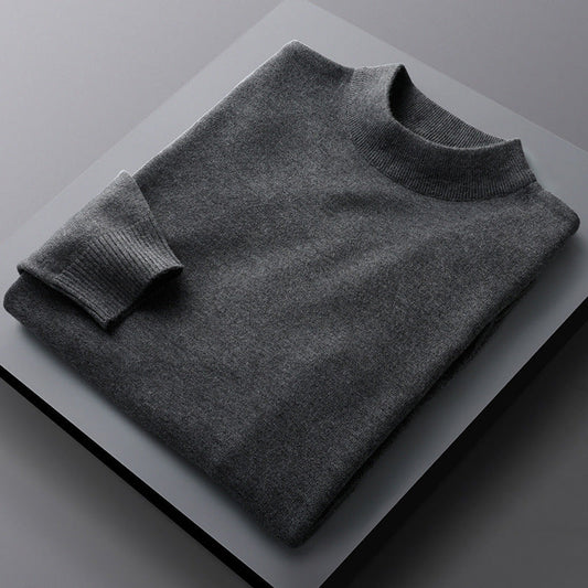 Nuovi arrivi - 49% di sconto🔥Taglia Forte Mezza Dolcevita Tinta Unita Maglione