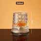 🥛💎Offerta speciale di Capodanno: sconto del 56%✨🔥Bicchiere da whisky girevole a 360°