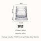🥛💎Offerta speciale di Capodanno: sconto del 56%✨🔥Bicchiere da whisky girevole a 360°