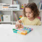 Puzzle di abbinamento di forme geometriche in legno per bambini piccoli