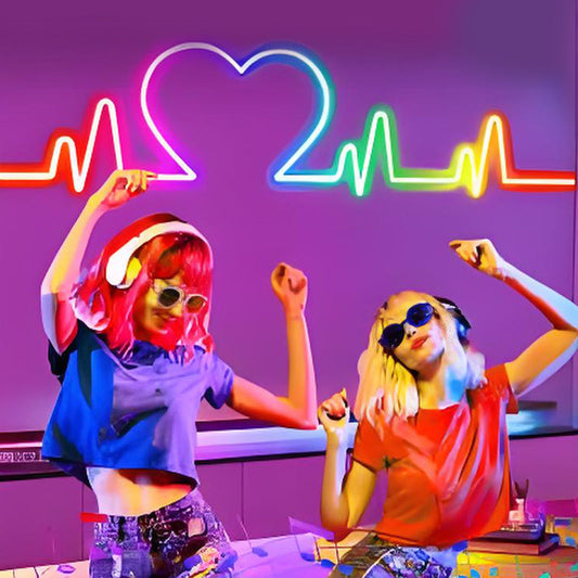 🎄🌟50% DI SCONTO⚡ Oltre 50.000 pezzi venduti! 🌈Luci LED RGB flessibili con telecomando intelligente e controllo musicale🎵