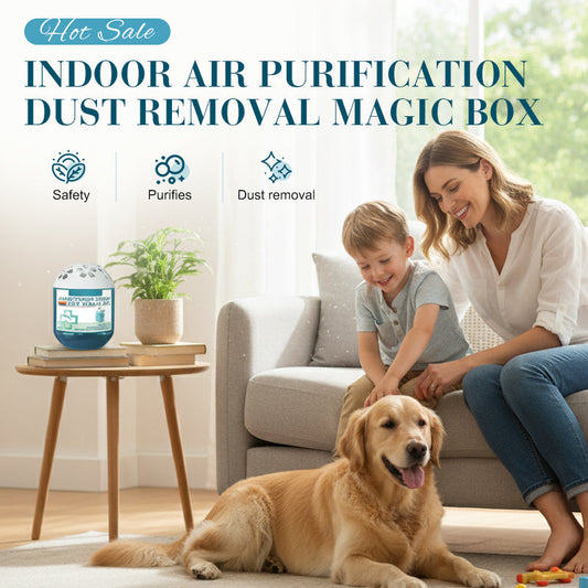 🔈🔈50% DI SCONTO🔥Purificatore d'aria per interni Magic Box🏠🌿| Rimozione della polvere e aria fresca per qualsiasi stanza✨