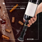 🍷✨ Tappo Salvavino 2-in-1 con Pompa Sottovuoto & Versatore – Silicone + Acrilico Alimentare, Sigillatura 100%, Conserva fino a 10 Giorni – Universale 🥂🔒