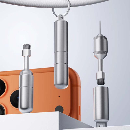 Spazzola per la pulizia degli auricolari 2 in 1 e spillo per l'espulsione della SIM