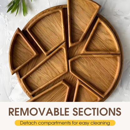 🔥🔥Vassoio porta snack staccabile e diviso✨