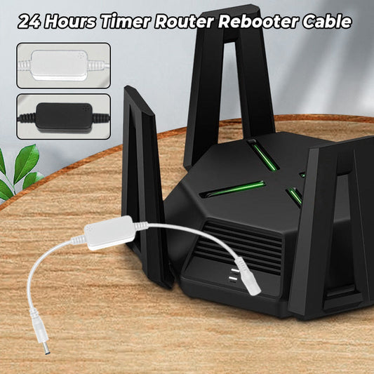 Cavo riavvio router con timer a 24 ore