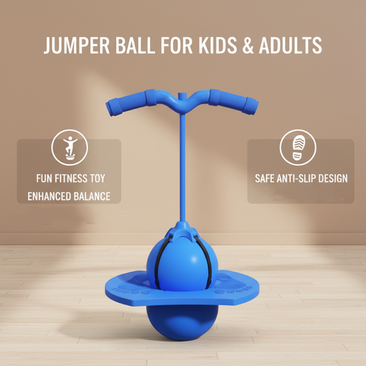 🤸‍♂️ 60% DI SCONTO! 🎉 Palla Pogo – Regolabile per Bambini & Adulti, Resistente & Divertimento Attivo ✨